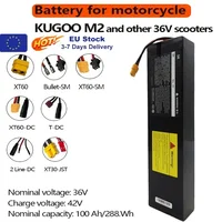 Batterie de ion de litio rechargeable 36V10S3P 100Ah 18650 2000W BMS intégré adecuada pour scooters électriques KUGOO S1,S2,S3 1