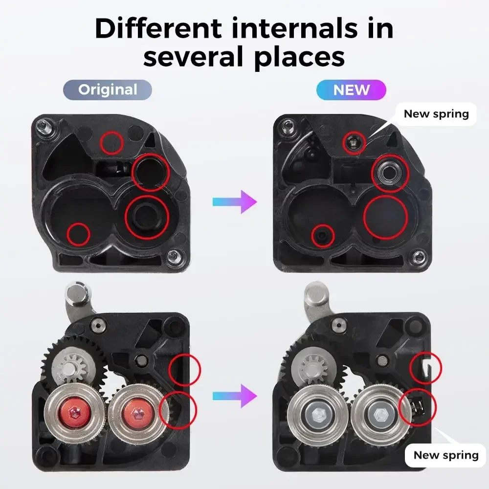 Creality Official K1/k1 Max Hummingbird Extruder With Motor
