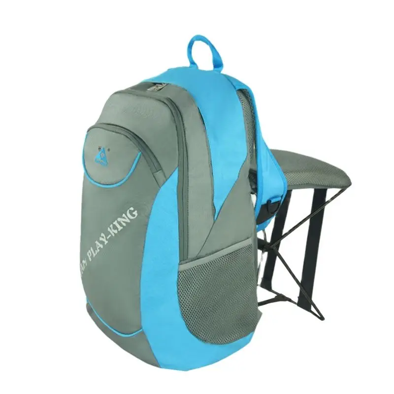 Portable Fishing Stool Backpack High Density Nylon 47L Outdoor