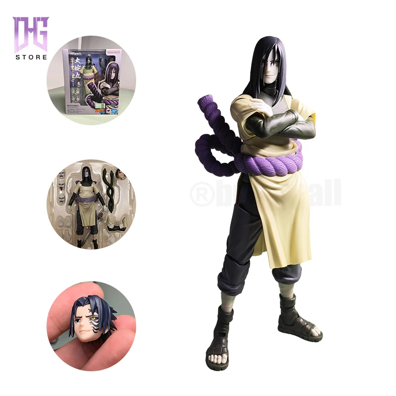 

Оригинальная фигурка Bandai S.H. Фигурка SHF Наруто орочимару A Seeker Of вечная истина, модель, коллекционные подарки