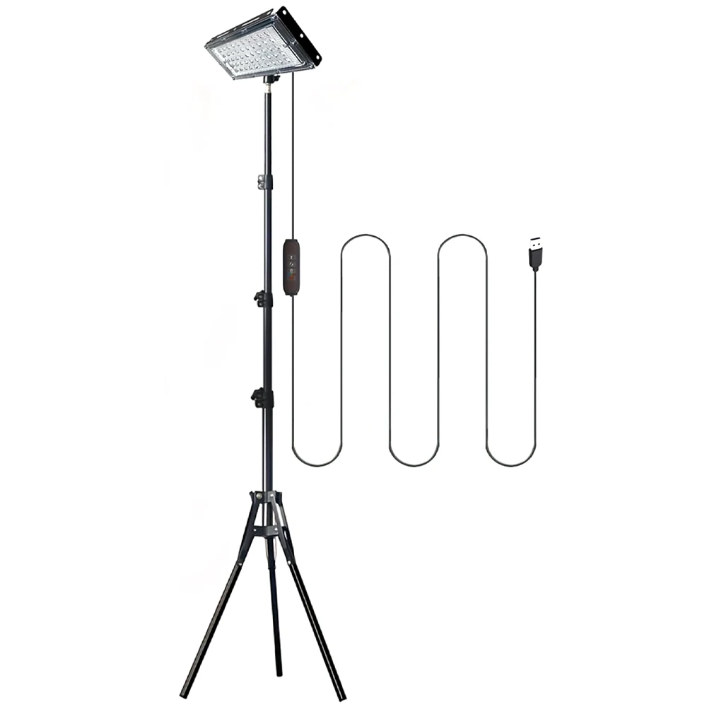 Adjustable Tripod Stand Indoor Plant Grow Light with Full Spectrum LED Lamps