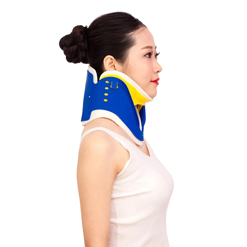 

PVC Neck Brace, Polymer Adjustable Neck Brace, 4-in-1 Medical Emergency Neck Brace