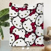 Cute Cartoon Sanrio Hello Kittys Printed Blanket Picnic Blankets Warm Blanket Soft and Comfortable Home Travel Birthday Gift 2