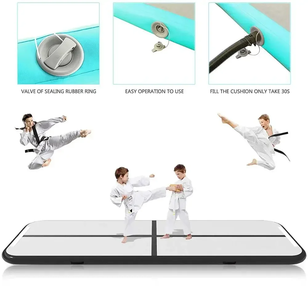 Inflatable Gymnastics Air Track 2 Meters for Children Home Use Training Cheerleading