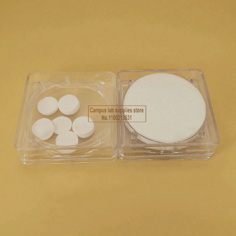 25pcs/lot Lab Dust Removing 13mm-200mm BT Glass Fiber Filter Membrane Microporous 49-TYPE Fiberglass Filter