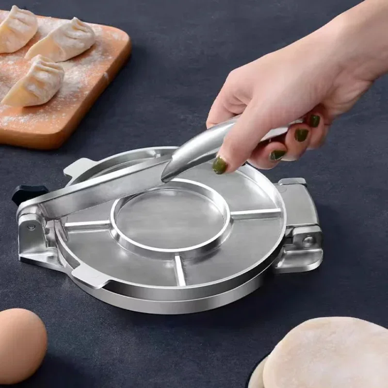 Aluminium Alloy Manual Corn Tortilla Press Maker, Pressing Tools, Kitchen Bakeware, Cooking Accessories, Dough, 16cm