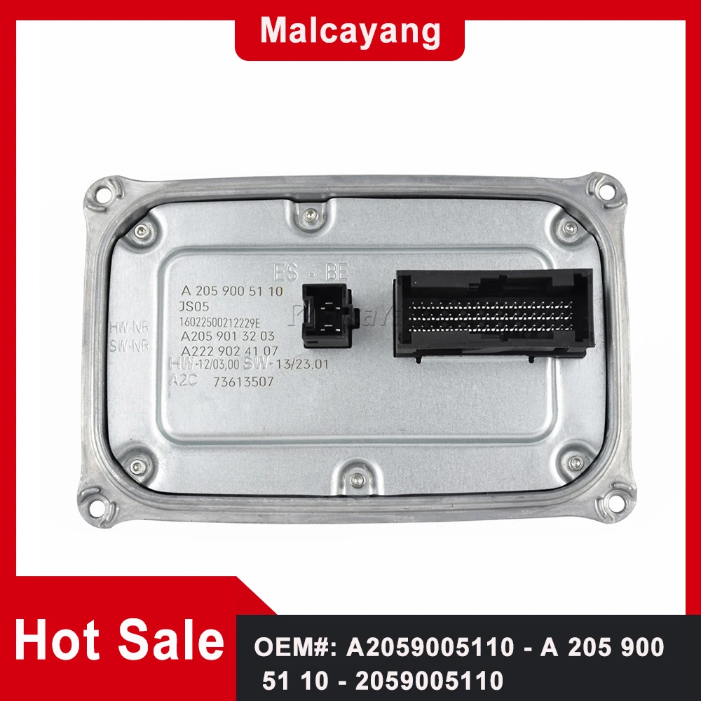 

Hight Quality LED Headlight Control Unit For Mercedes Benz C-Class W205 CL-Class C217 S-Class W222 A2229008105 A2C73613507