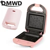 DMWD 110V/220V Breakfast Light Food Machine Electric Sandwich Maker Panini Toaster Non-stick Toast Grill Oven Waffle Machine 3