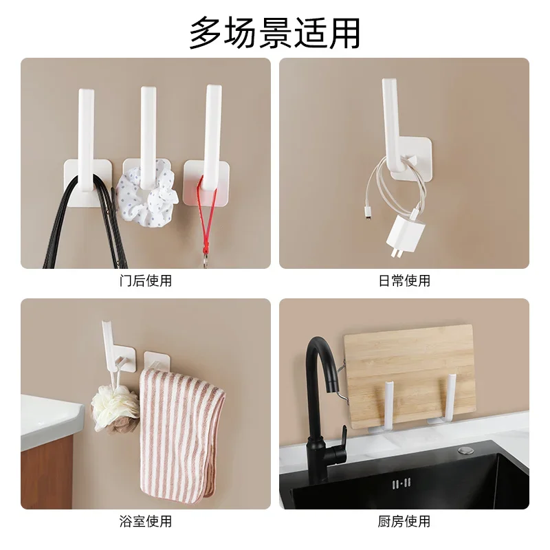 Adhesive Toilet Roll Paper Holder Organizer Wall Mount Storage Stand Kitchen Bathroom No Drill Tissue Towel Dispenser 1/2pcs paper towel holder,toilet paper holder,toilet roll holder,tissue holder