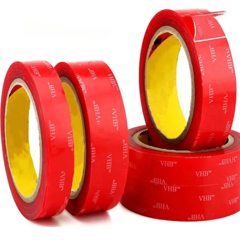 

30cm/roll Office Double-Side Adaptive Transparent Nano Tape Sunburn Temperature Resident Strong Non Crawler Acrylic Glue