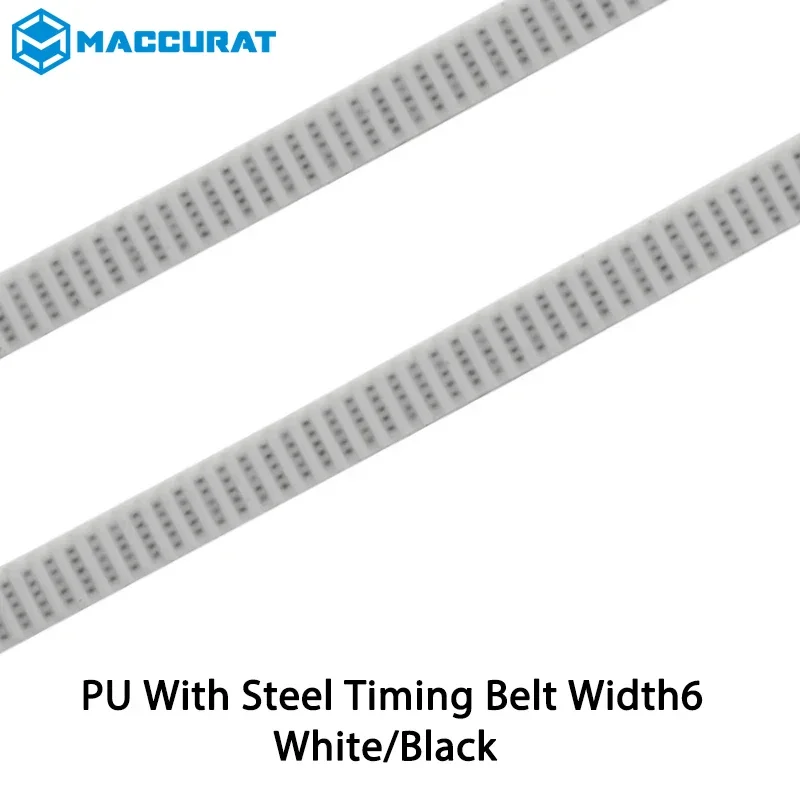 GT2 Timing Belt white 10mm (Select Length) – Future Electronics Egypt GT2 Timing Belt white 10mm (Select Length) – Future Electronics Egypt