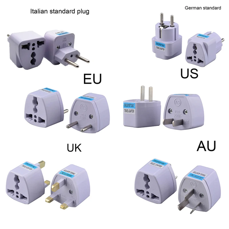 American Plug Converter European  European American Power Adapter