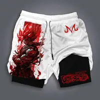 Dragon Ball Inspired Goku Shorts – Quick-Dry Anime Beach Shorts - Image 5
