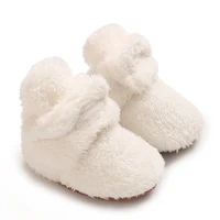 NEW 0-18 months Super Cute Winter Snow Baby Boots Cute White Warm Booties For Kids Soft Sole Infant Newborn Toddler Baby Shoes 2