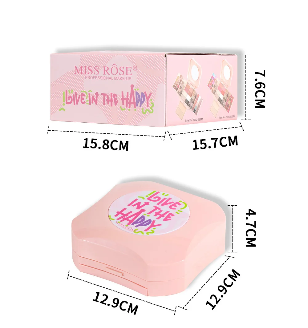 Pro All in One Makeup Gift Kit Set Box Full Women Waterproof Eyeshadow Palette Make Up Eye Shadow Blush Bronzer Contour Brushe