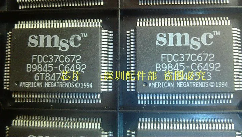 

3 шт. FDC37C672QFP QFP совершенно новый оригинальный