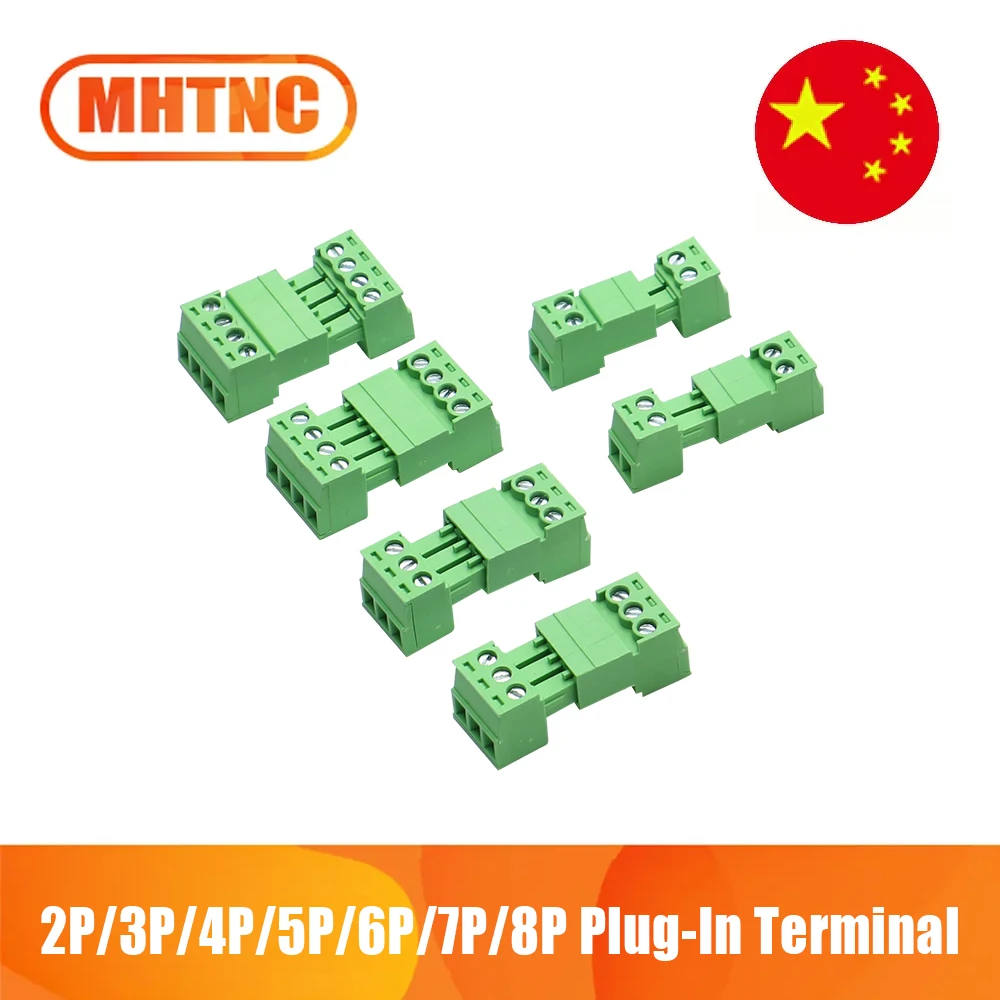 Connecteur Bloc Jonction 3.81mm - Lot De 15 Broches, Plug-in Sans Soudure - Pour Électronique Et Électrique