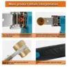 Cordless Hot Melt Machine Electric PPR Water Pipe Melter Plastic Welding Machine With Replacement Heads For Makita 18V Battery 5