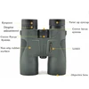 Visionking Long Range 10x42 Hunting Camping Binoculars BAK-4 FMC Waterproof Powerful Telescope Prismaticos De Caza Binocular 4