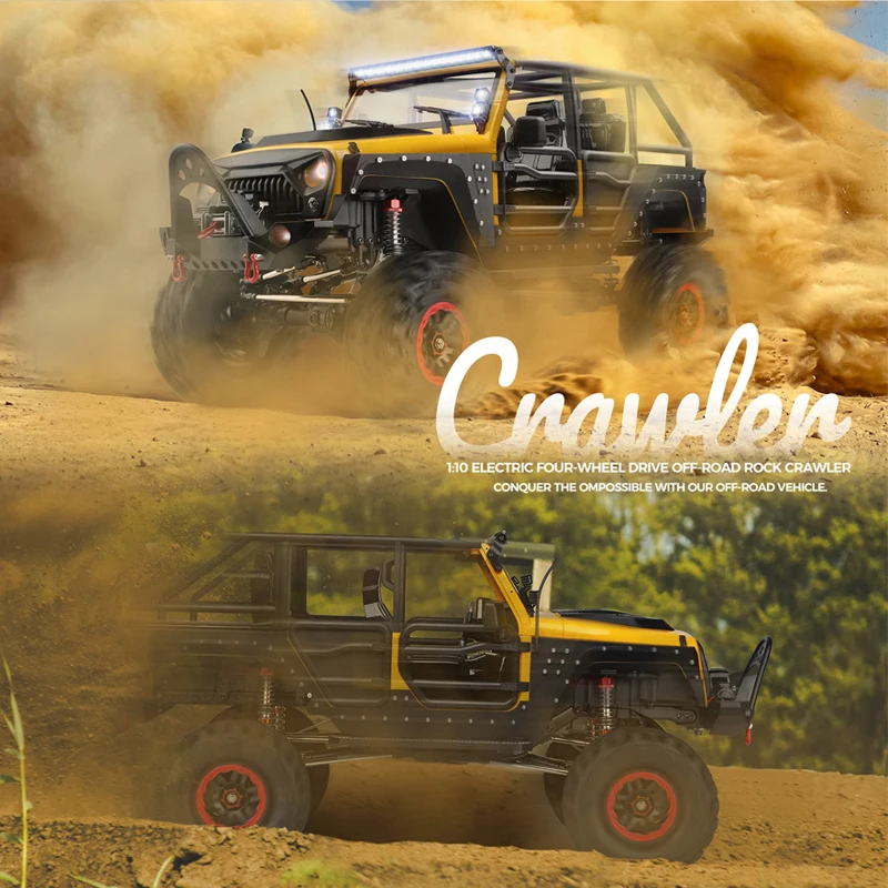 Off Road 4x4 Remote Control Car with 45 Minutes Working Time