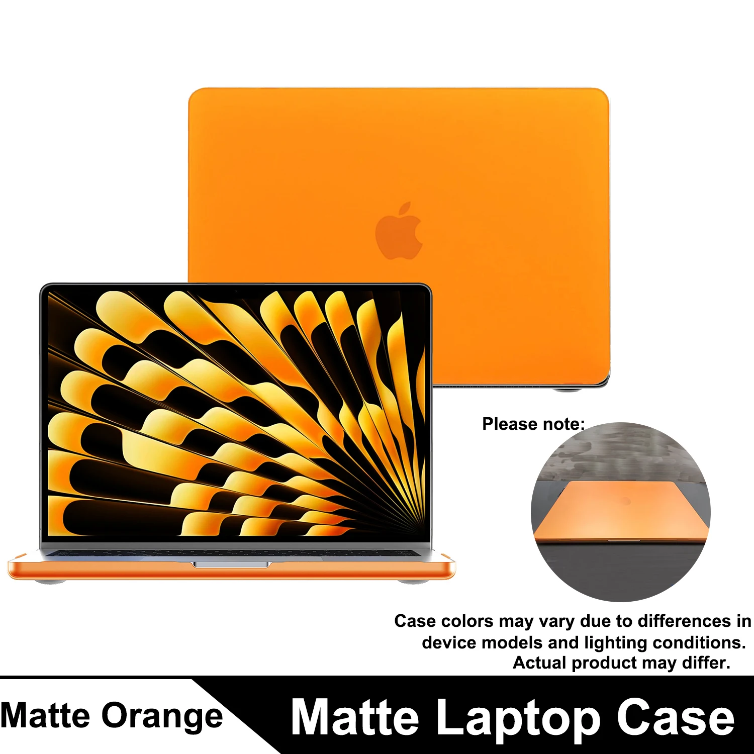 Sleek Matte Protective Case with Keyboard Cover for 13.6-inch Premium Laptops