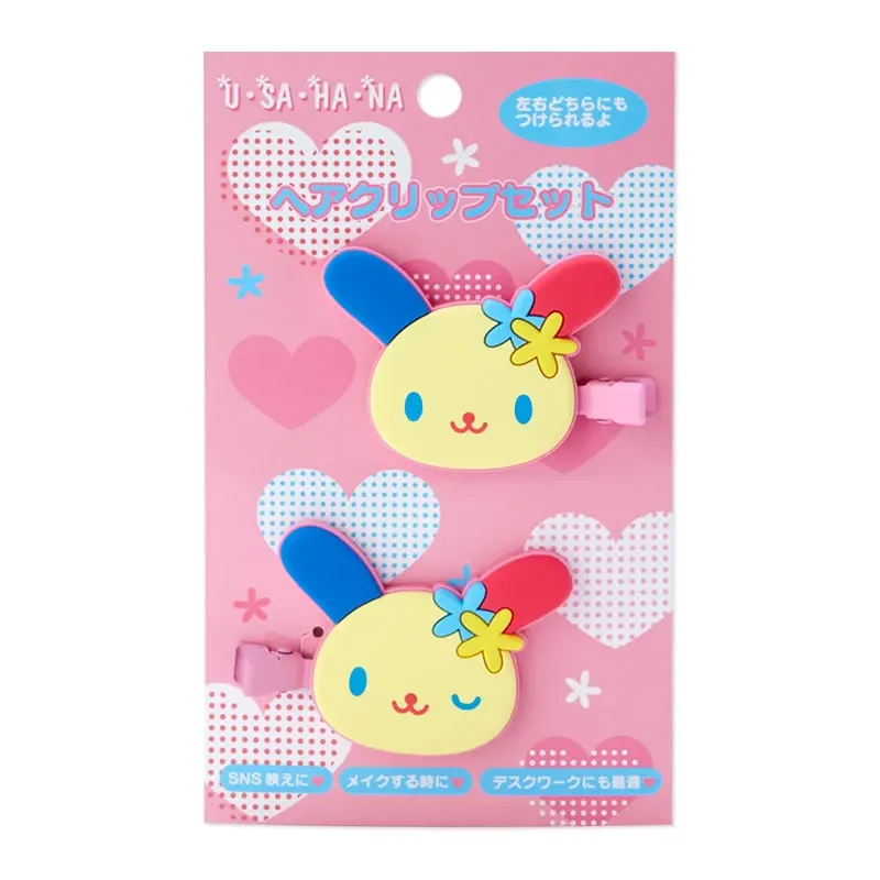 Sugarbunnies Corocorokuririn Usahana Hair Clip Kawaii Hair Pins and Clips Accessories for Women Girls Kids Headwear
