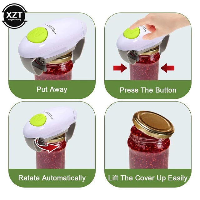 Electric Bottle Opener | Automatic Kitchen Gadget for Glass & Can Bottles | Easy Home Bottle Opening Tool 2