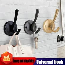 

Modern Minimalist Cabinet Wardrobe Clothes Hook Kitchen Bathroom Wall Single Hook Furniture Hat-and-Coat Hook Iron Metal Hook