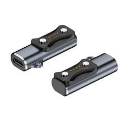 USB C Magnetic Watch Charger Connector and Charging Adapter (Gray)