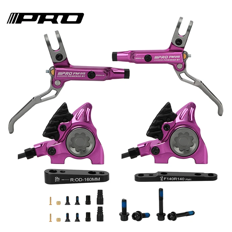 

IIIPRO road bicycle brake double-sided brake caliper used for road bicycle refitting hydraulic disc brake with flat handle