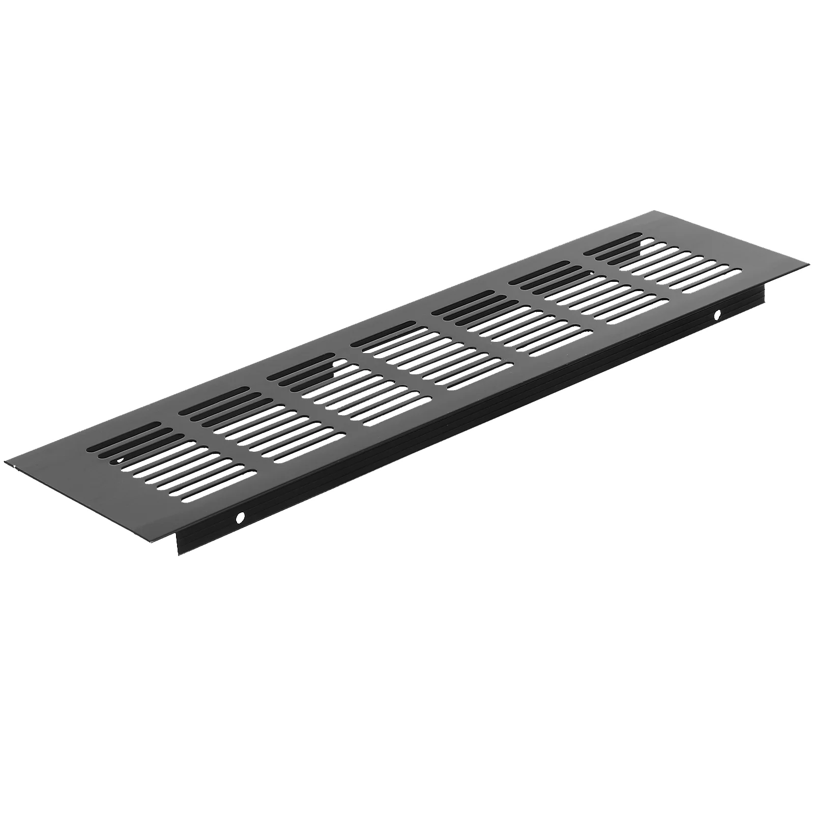 

Breathable Mesh Rectangular Vent Aluminum Alloy Black Shelf Furniture Air Vented Rack Wardrobe Bracket Rectangle Cabinet