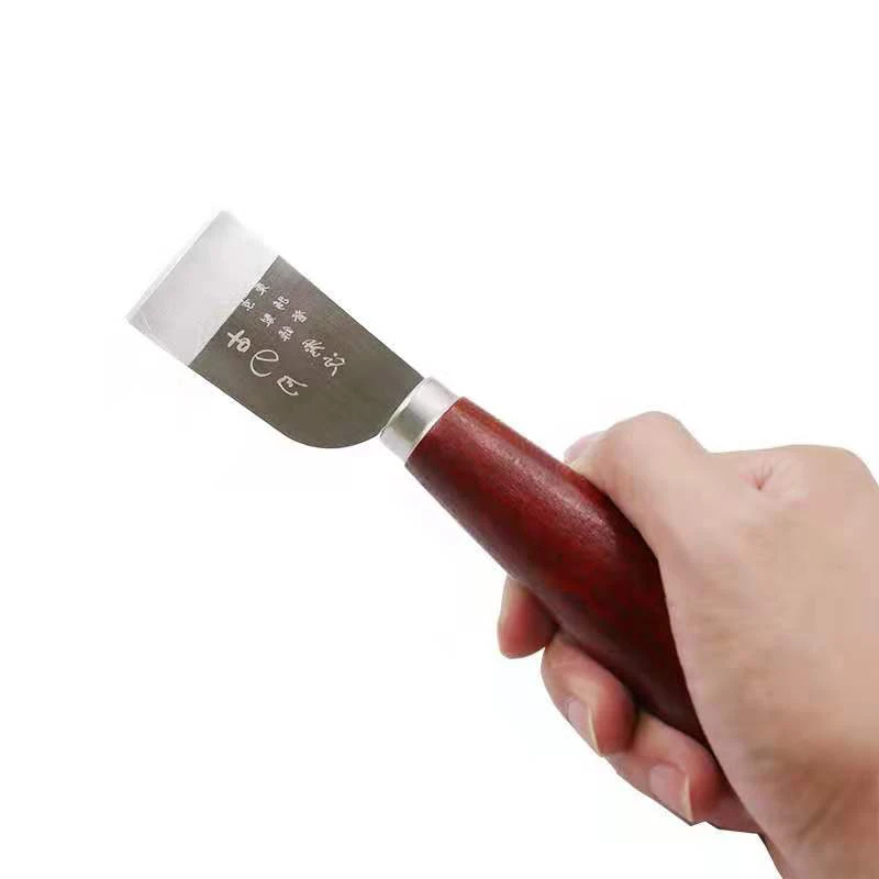 DIY Handmade Leather Tools Guyue Leather Cutting Knife Cutting Knife Shoe Repair Spatula Tool wood carving tools