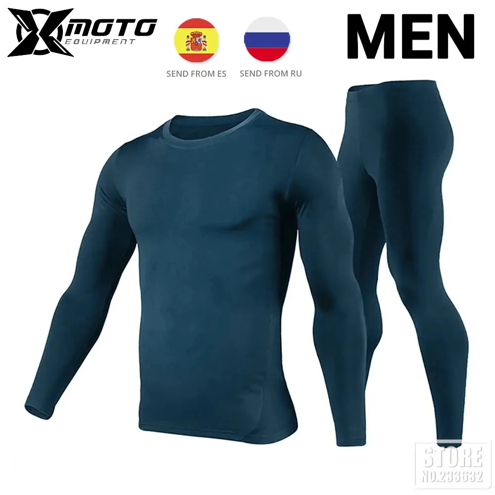 

Herobiker Winter Warm Moto Jacket Clothing 3 Colour Women Fleece Lined Thermal Underwear Set Motorcycle Jacket Men Skiing Suit