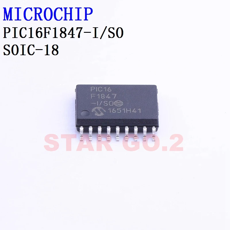 

5PCSx PIC16F1847-I/SO SOIC-18 MICROCHIP Microcontroller