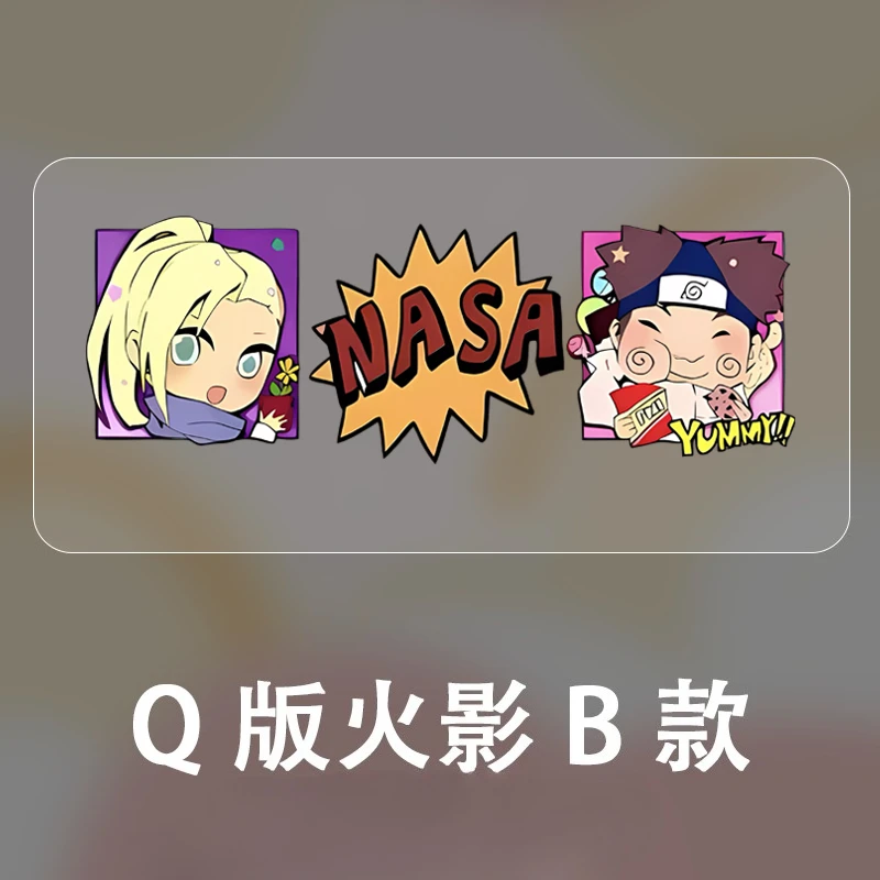 NARUTO Uzumaki & Uchiha Sasuke Anime Character Decorative Stickers