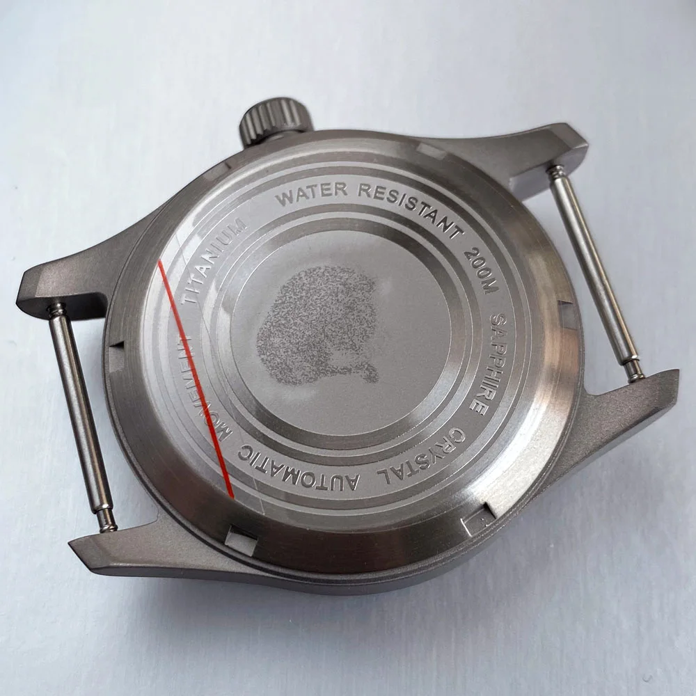 Tandorio Premium Titanium Sapphire Crystal Case - 200m Waterproof with Automatic Movement