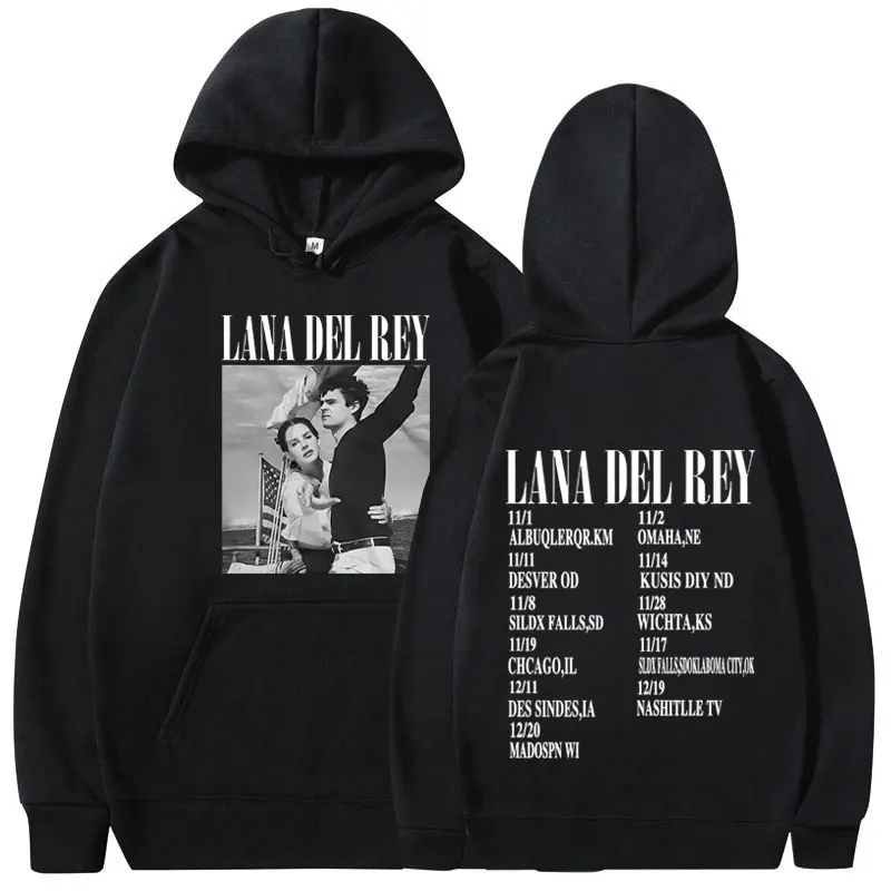 

Fashion Lana Del Rey Hoodies Printed Men Woman Oversized Y2k Hoodie Streetwear Sweatshirts Harajuku Pullovers Unisex Clothing
