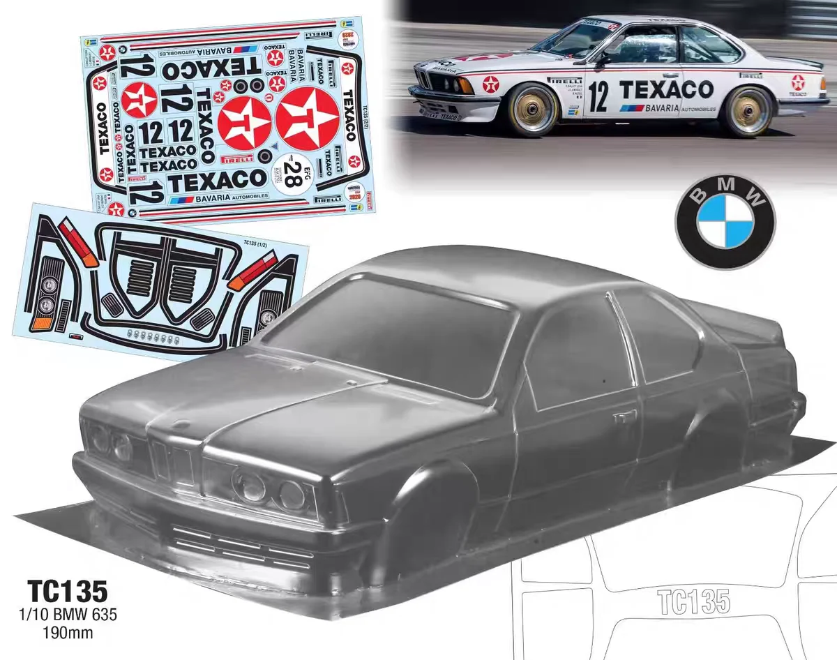 Lexan-ボディシェル,190mmホイールベース,257mmドリフトボディ