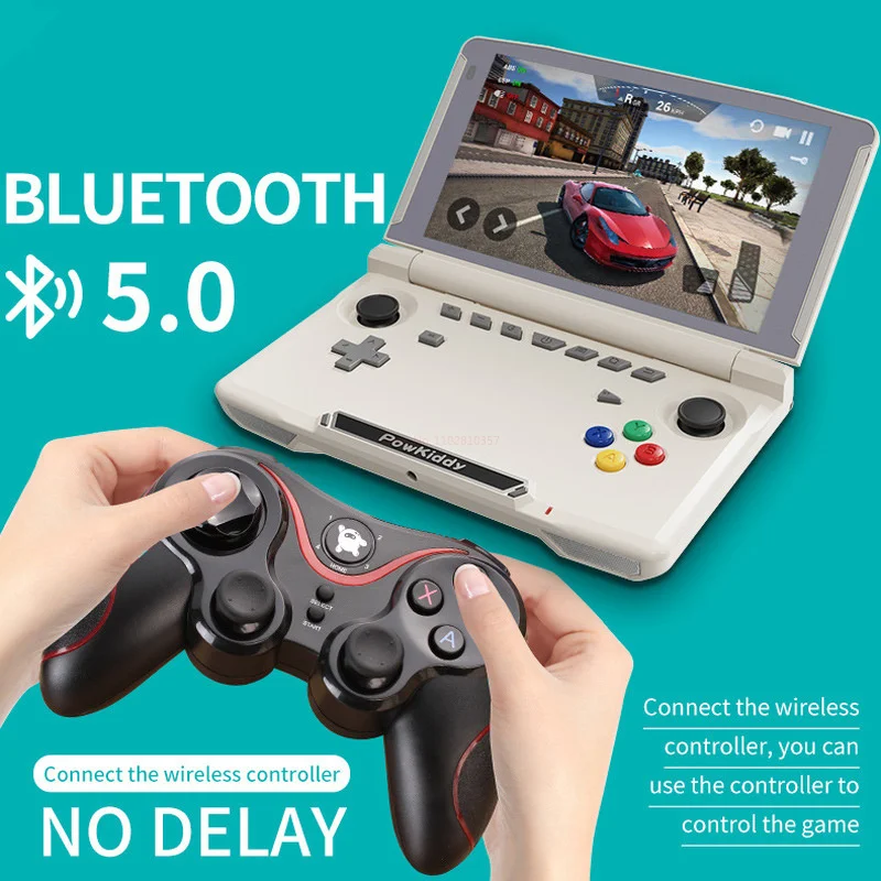 2023 Nuovo Schermo Ips Originale X18S Da 5.5 Pollici Versione Nera Funzione Android 11 L3 + R3 Giochi Retrò Console Di Gioco Portatile Regalo