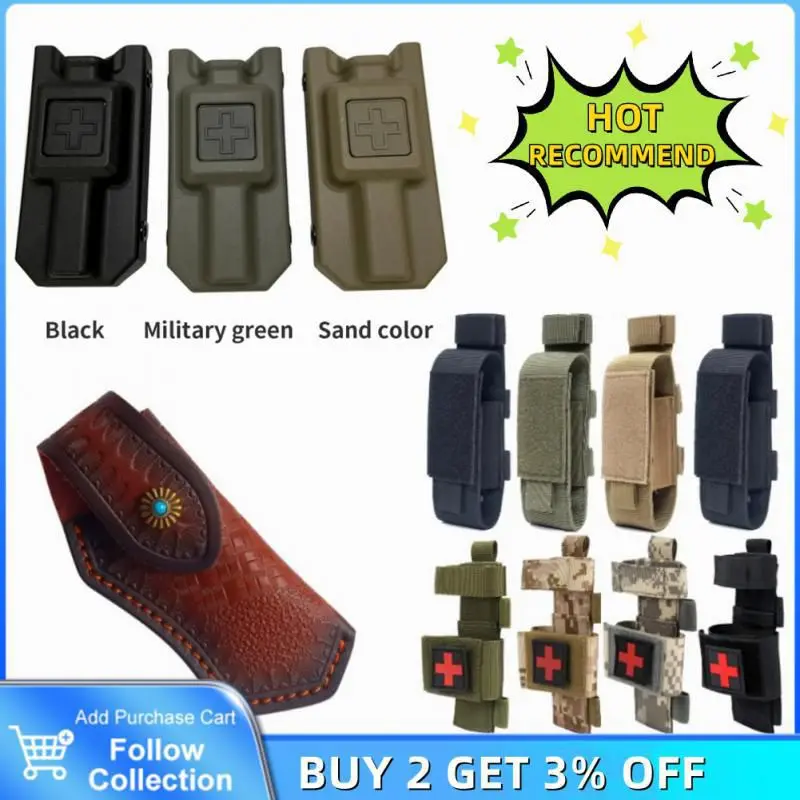 

Тактический держатель для жгут, фонарик, держатель для фонарика, наружный охотничий нож, кобура, нейлоновый жгут, женская коробка для хранения, подвеска на талию