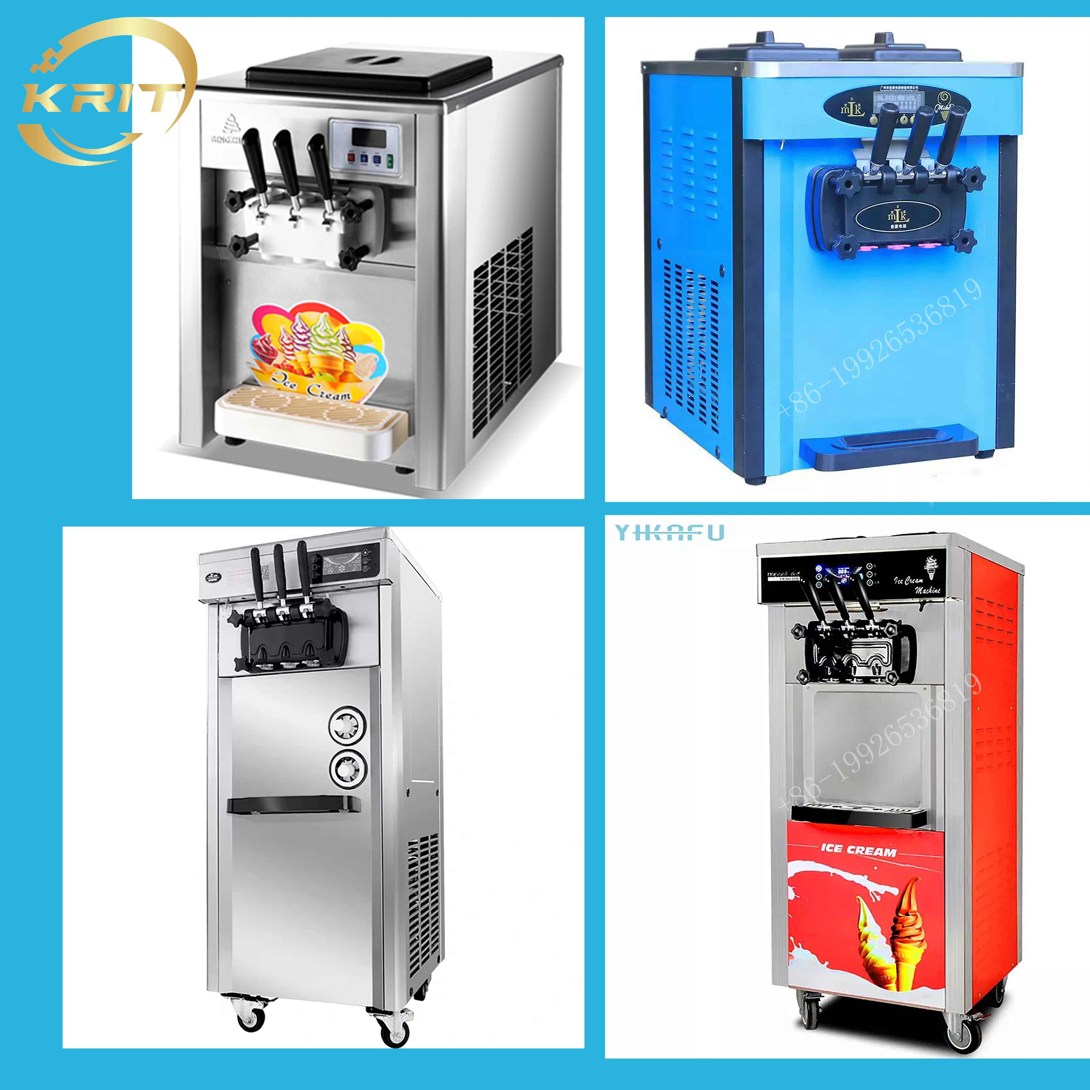 Description Picture 2 of item2 Side + 1 Middle Valve Rod MK Ice Cream Maker Parts Discharge Piston For Soft Serve Machines Pay Attention To The Length