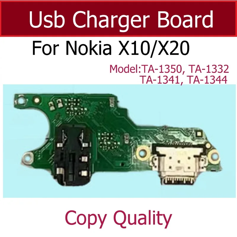 

USB Charging Dock Port Board For Nokia X10 X20 USB Charger Jack Board Replacement Parts