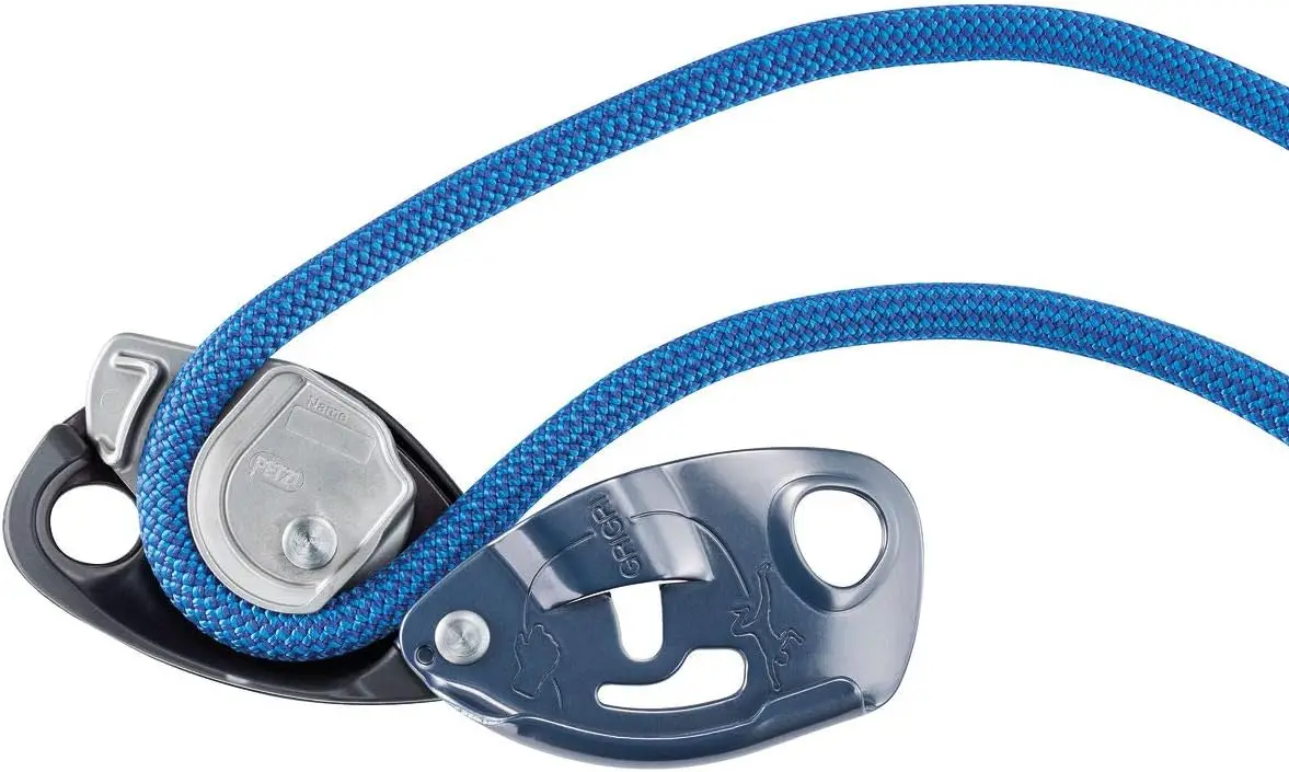 CORAX Harness, GRIGRI Belay System, Assisted Blocking Carabiner 4