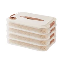Multilayer Kitchen Food Grade Multilayer Dumpling Storage Box for Freezing and Fresh Keeping with Sealed Refrigerating Function 1