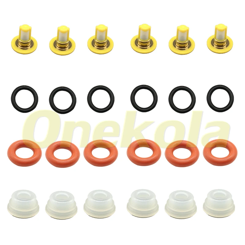 16450-R40-A01 Fuel Injector Seal O-Ring Kit Seals Filters Acura ILX TSX / Honda Accord Civic CR-V 2.4L
