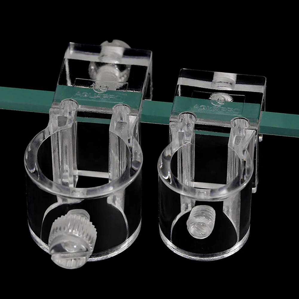 Aquarium hose holder aquarium inlet outlet hose holder PC material filtration mount fish tank tube clamp fish tank splitter fix feeder fixing seat