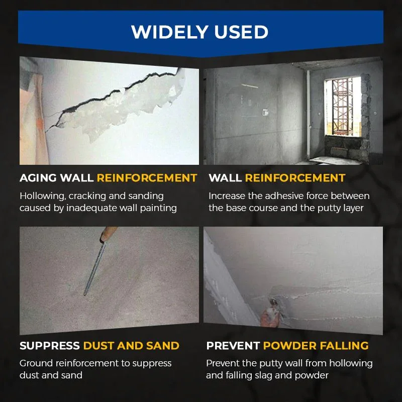 Sand Fixing Agent Wall Protection Spray Wall Repair Paste Solid Sand Treasure Putty Mending Base Reinforcement Mould Proof wall repair paste
