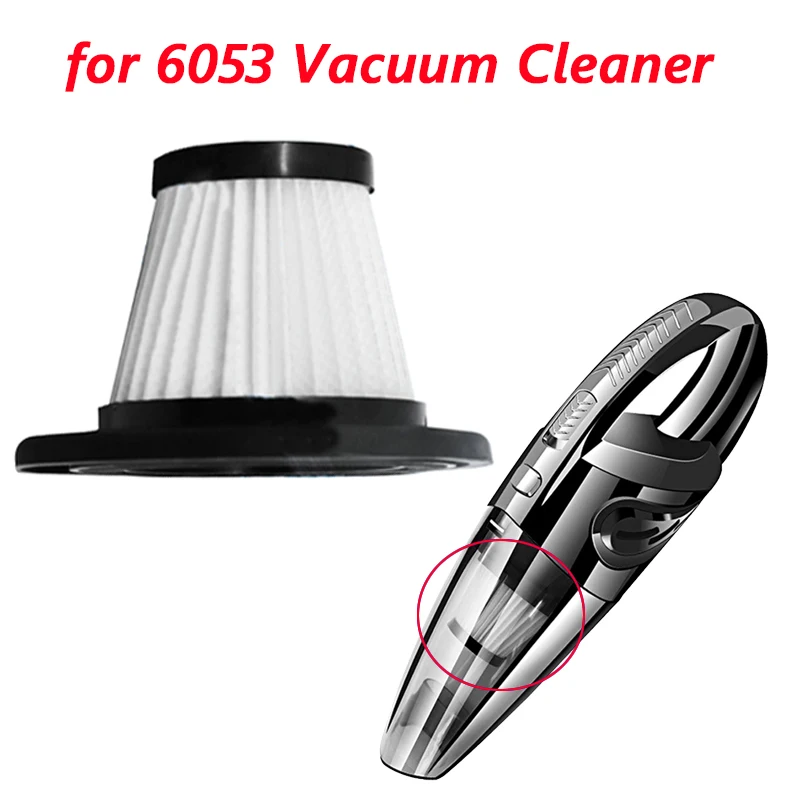 HEPA Filter for 6053 Vacuum Cleaner Replacements Accessories 3pcs