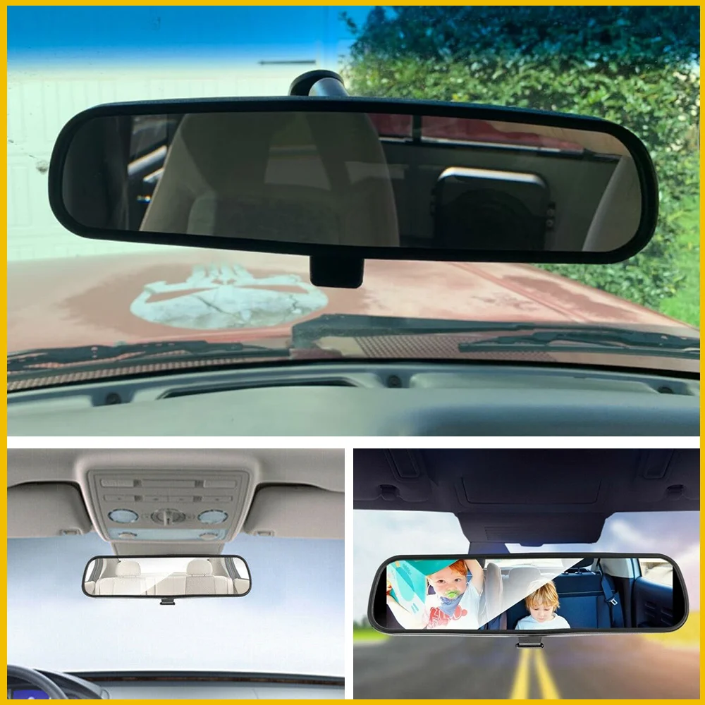 Espejo Interior ajustable coche, de espejo retrovisor para bebé de día y accesorios para automóvil| | - AliExpress