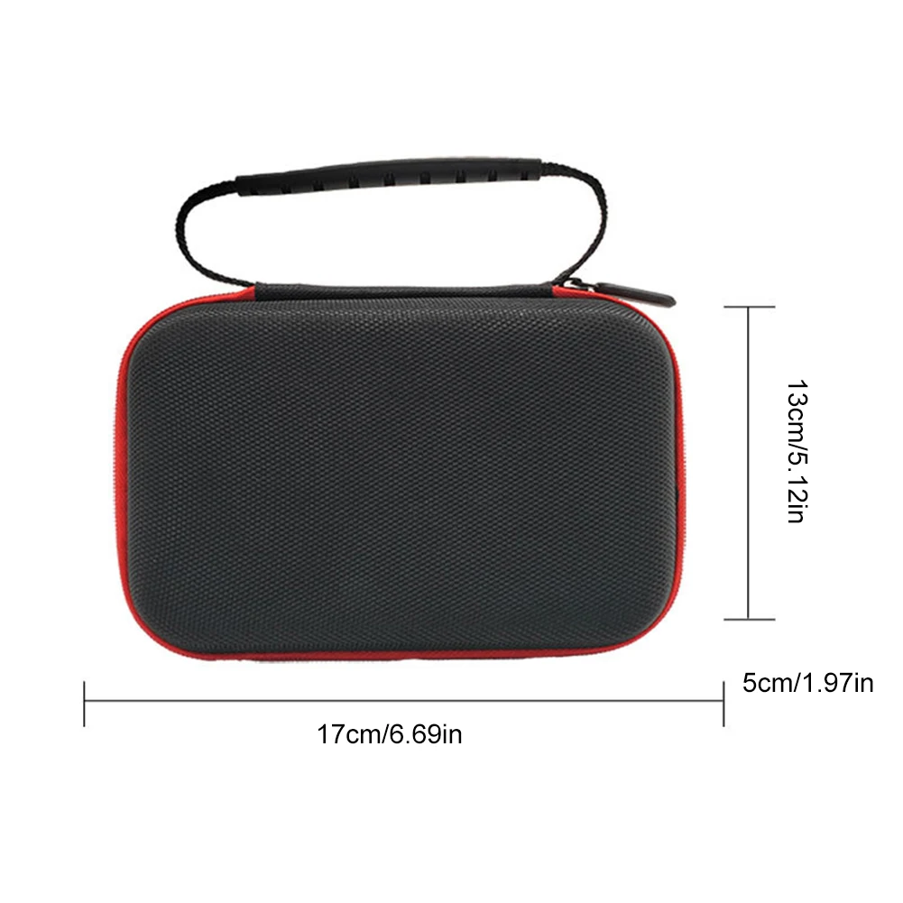 For ANBERNIC RG406V/RG405V Travel Carrying Case Shockproof Travel Storage Bag Anti-scratch Protective Travel Case with Mesh Bag